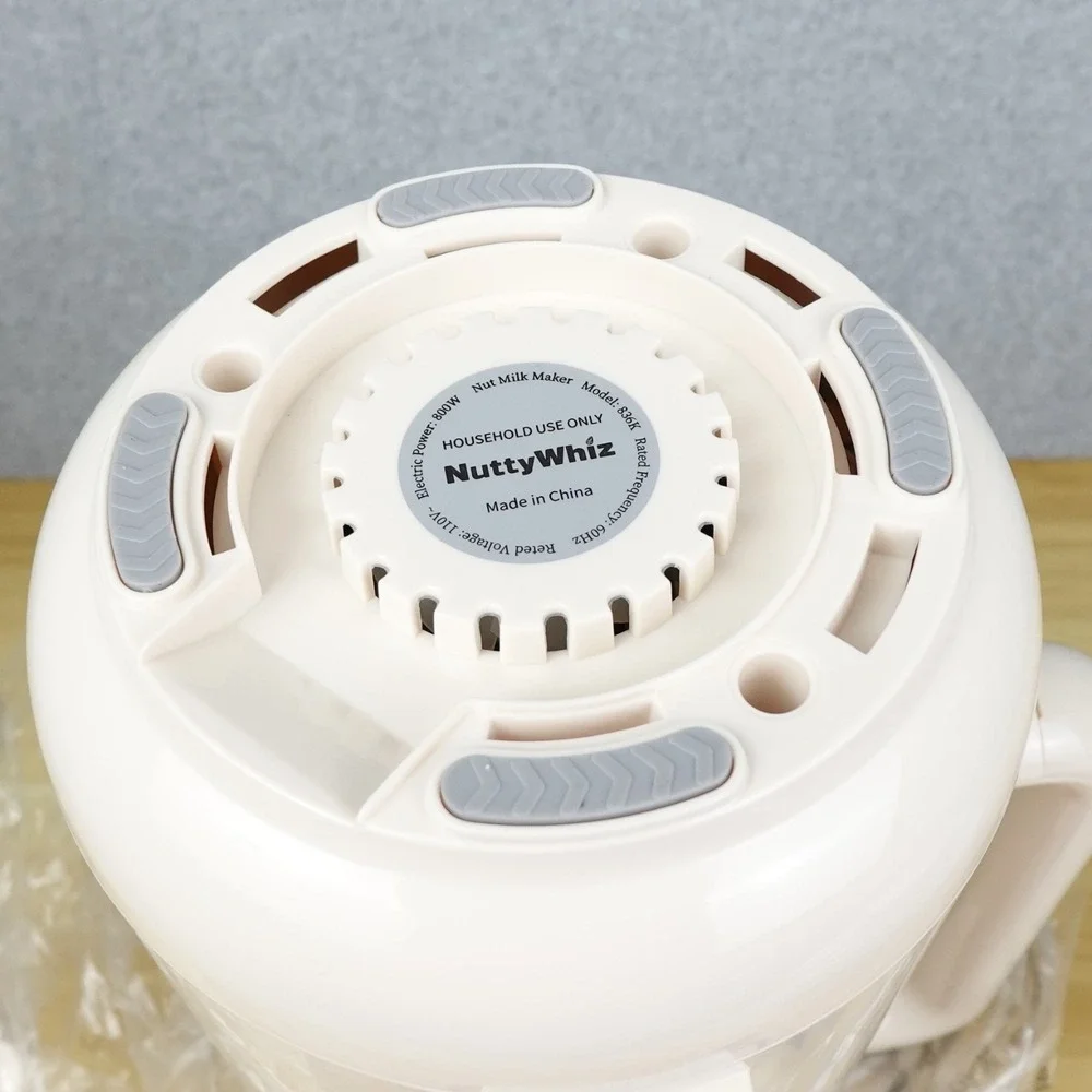 NuttyWhiz Nut Milk Maker Machine 10 Blade 42oz Homemade Almond, Soy, Oat, Juice